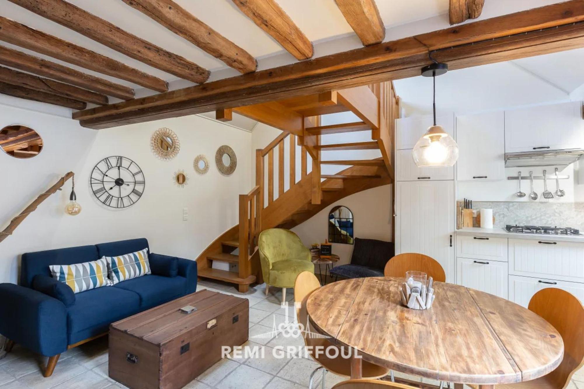 L'Escalier D'H - Duplex 3 In The City Center - Normand Charm - Family Stay Honfleur Esterno foto